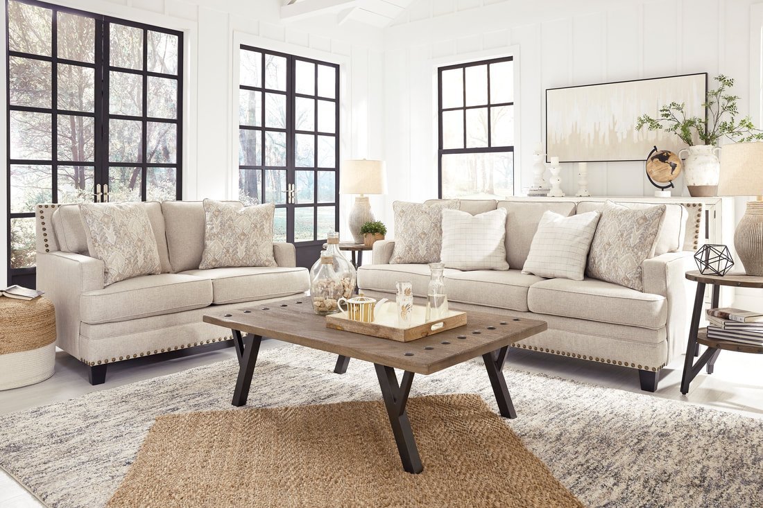 15602-38-35-t827_orig.jpg Ashley 156-02 - Sofa & Loveseat Set
