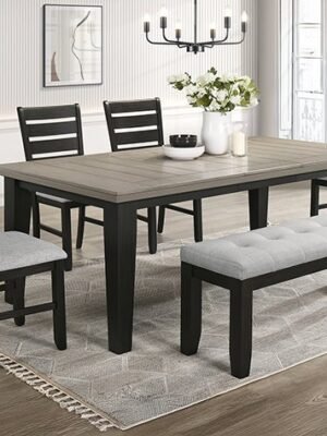 2152LG-6P BARDSTOWN LIGHT GREY DINING GROUP