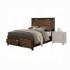 21680q Merrilee Queen Bed W/Storage 5PC Queen