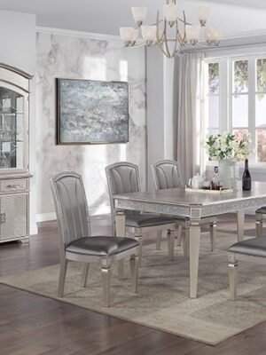 2200-4282-8P KLINA LEG TABLE DINING GROUP