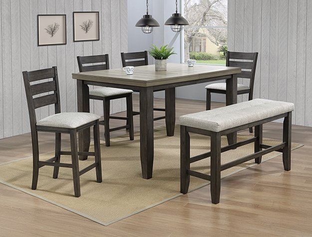2752LG-6P BARDSTOWN LIGHT GREY COUNTER HEIGHT