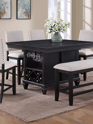 2772CL-6P REGENT CT HT DINING CHARCOAL