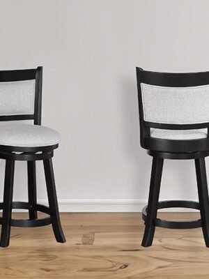2998DV-24 CECIL SWIVEL PUB STOOL DOVE K/D