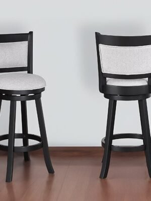 2998DV-29 CECIL SWIVEL BAR STOOL DOVE K/D