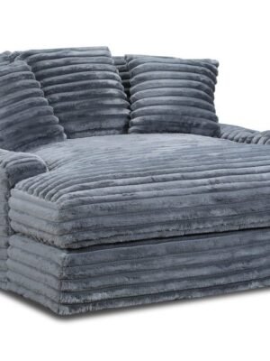 4500 - Charcoal Chaise Lounge
