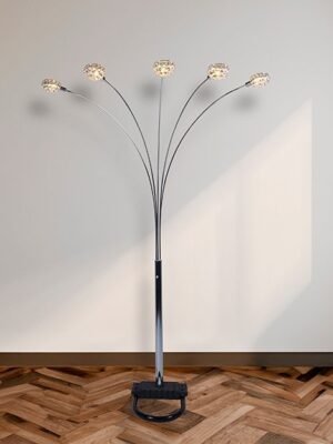 4890F HALF MOON FLOOR LAMP