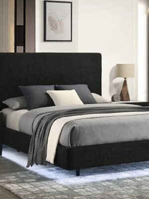 5096BK FABLE BLACK BED FRAME