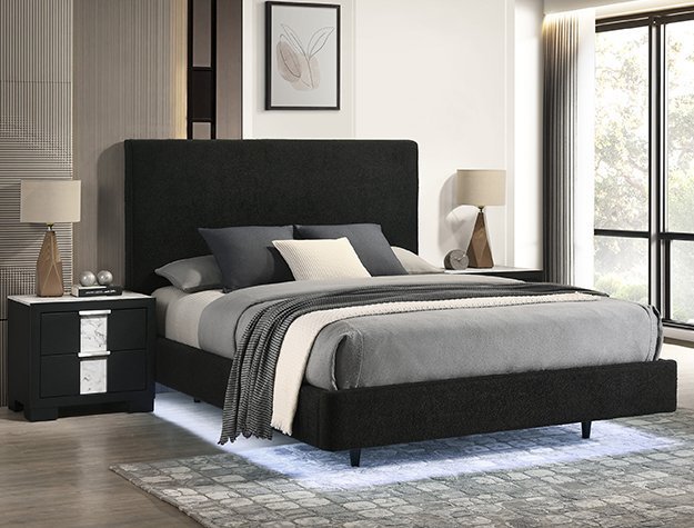 5096BK.jpeg 5096BK FABLE BLACK BED FRAME