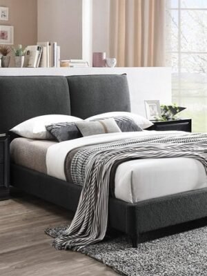 5106CL-ALL JENN CHARCOAL BED FRAME