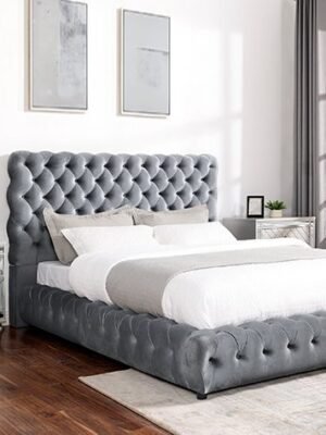 5112GY-ALL FLORY BED GRAY