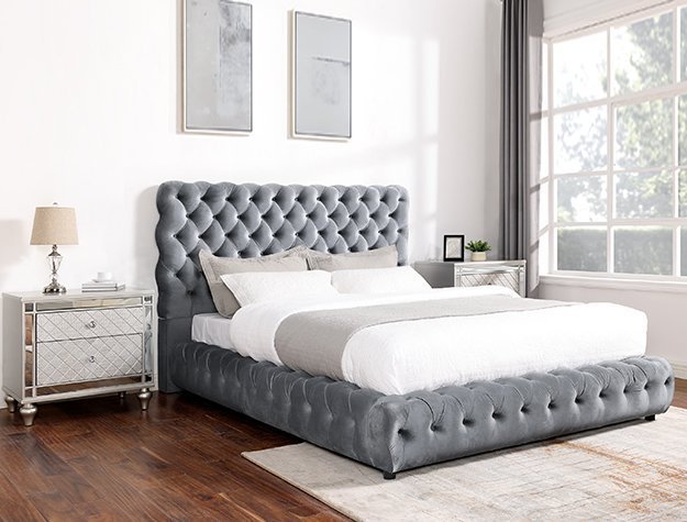 5112GY.jpeg 5112GY-ALL FLORY BED GRAY