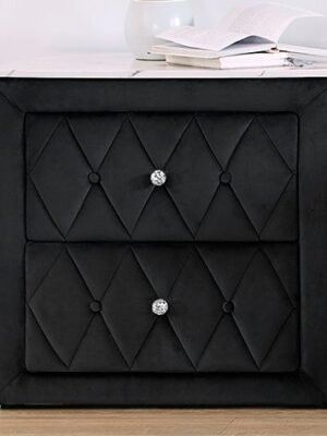 5114BK-2 ANNABELLE NIGHT STAND BLACK