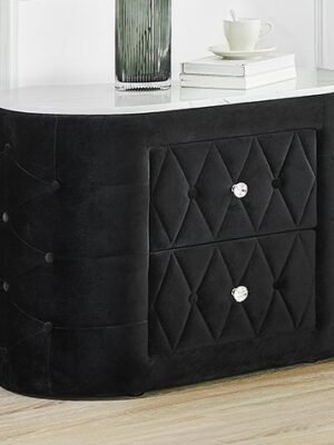 5115BK-2 NATALIA NIGHT STAND BLACK