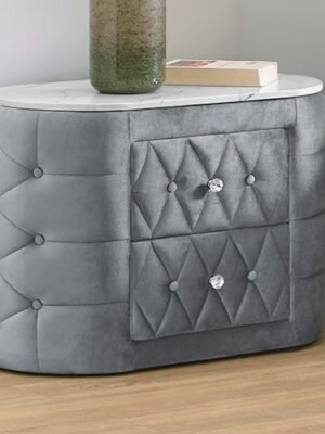 5115GY-2 NATALIA NIGHT STAND GREY