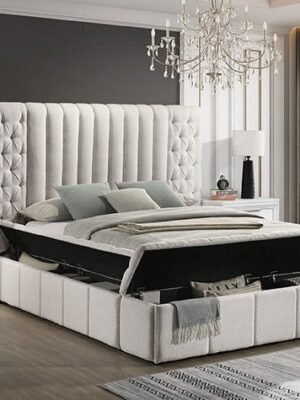 5201WH-ALL DANBURY WHITE BED
