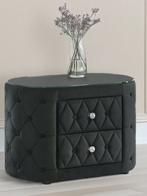 5212BK-2 VOLTARE NIGHT STAND BLACK