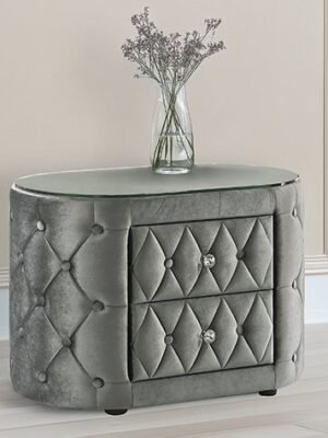 5212GY-2 VOLTARE NIGHT STAND GREY