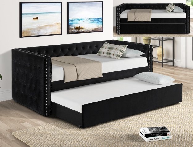 5335BK-SET.jpeg 5335BK-SET TRINA BLACK DAYBED
