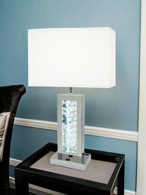 6247T MONICA LAMP CHROME-LED ACCENT