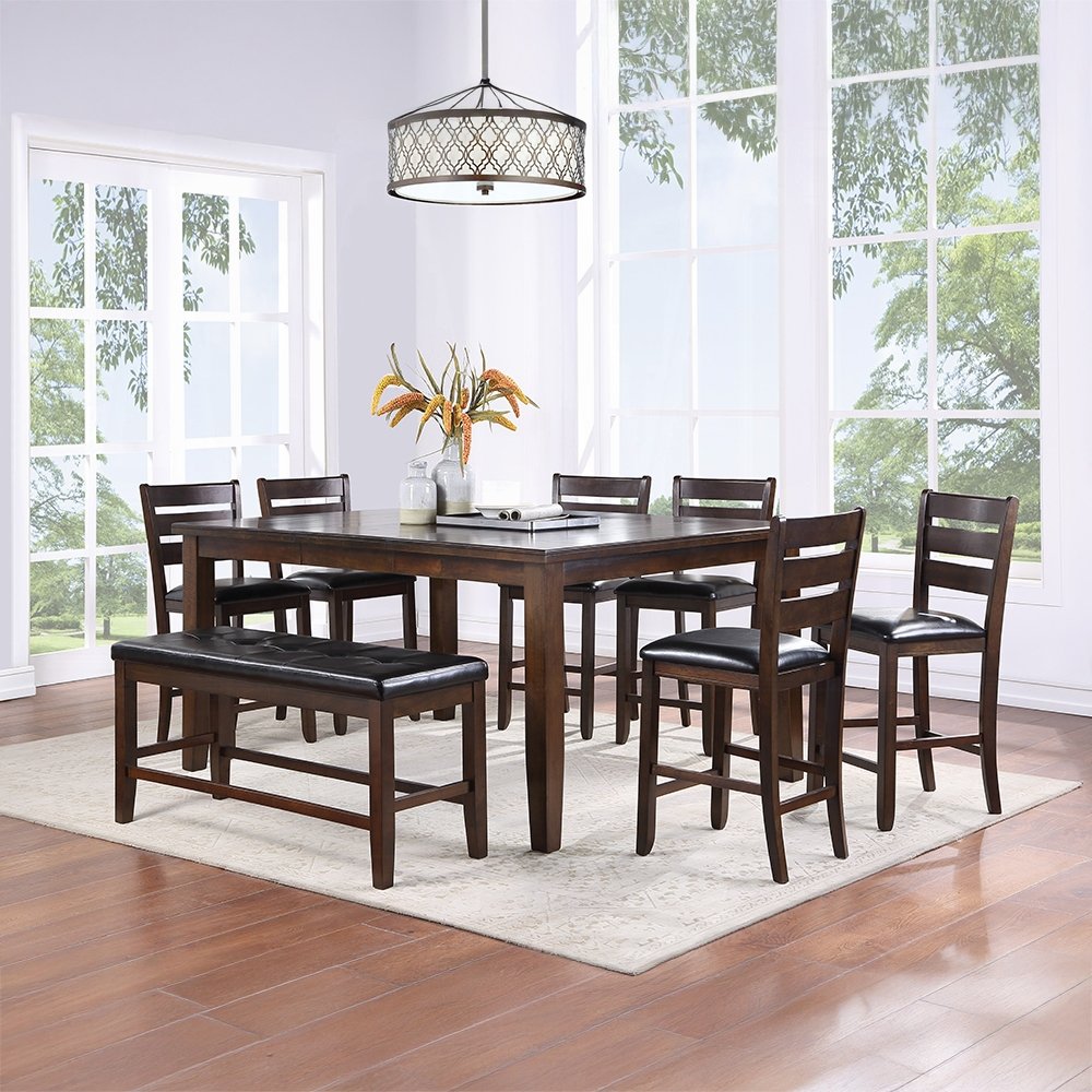Urbana Counter Height Table 9PC