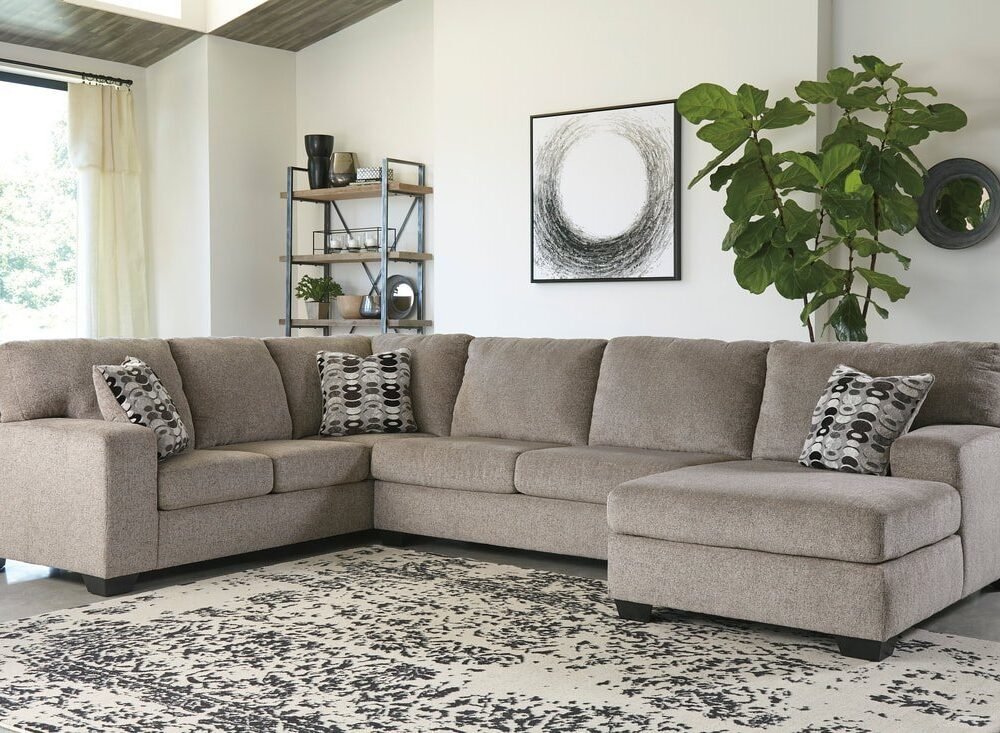 Ashley 807-02 Sectional (Platinum)