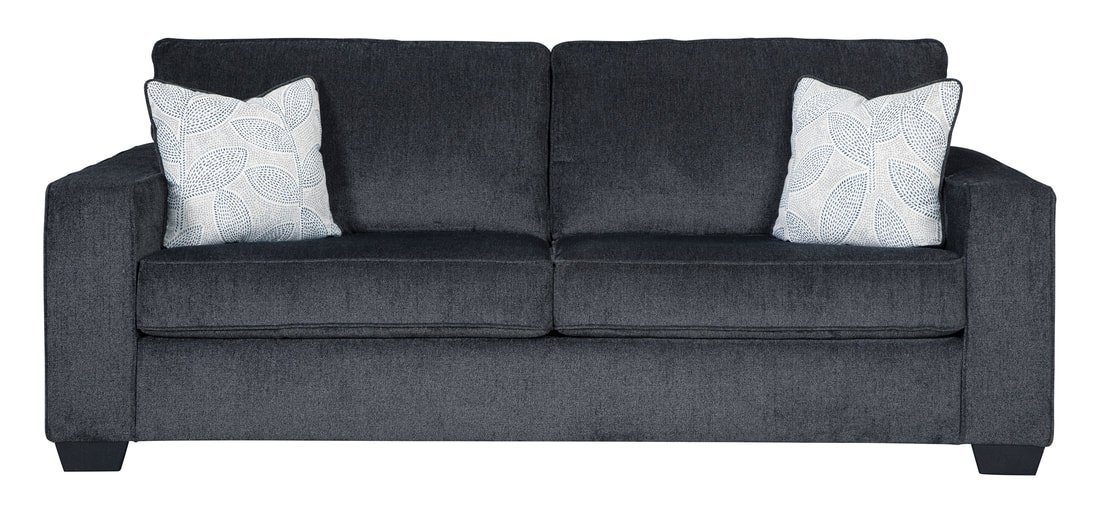 87213-38-sw_orig-1.jpg Ashley 872-13 Slate - Sofa & Loveseat Set