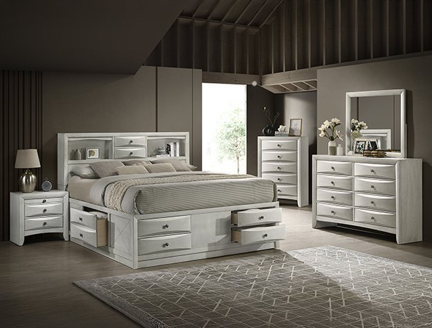 B4255.jpeg SETB4255 EMILY STORAGE WHITE BEDROOM