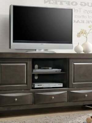 B4270-7 EMILY TV STAND GREY