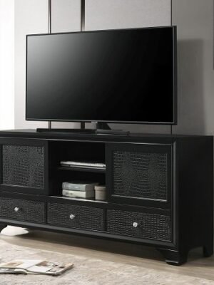 B4308-7 LYSSA TV STAND - BLACK