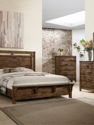 SETB4810 CURTIS PANEL BED GROUP