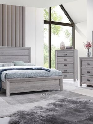 SETB6710 ADELAIDE DRIFT WOOD BEDROOM GROUP