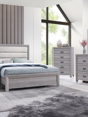 SETB6712 ADELAIDE UPHOLSTERED BEDROOM GROUP