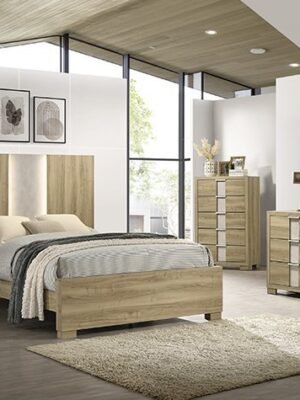 SETB6832 RANGLEY BEDROOM GROUP - DRIFTWOOD