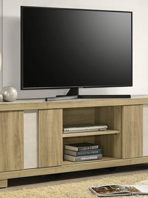 B6832-99 RANGLEY TV STAND - DRIFTWOOD