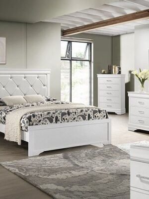 SETB6912 AMALIA BEDROOM GROUP - WHITE