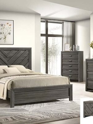 SETB9335 VALOR BEDROOM GROUP GREY