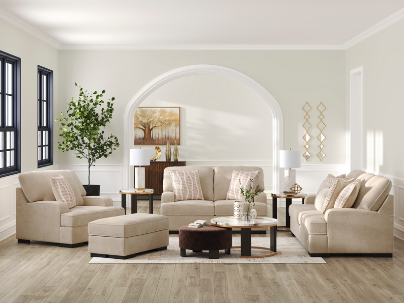 High Profile Sofa & Loveseat Living Room Set