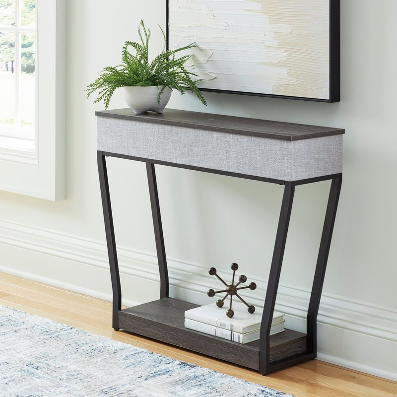 a4000640_orig.jpeg A4000640 Console Sofa Table w/Speaker & Charger