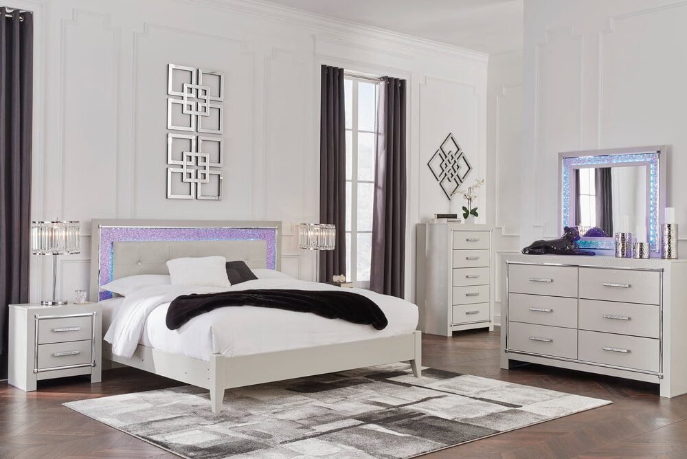 Ashley B2114 - 4pc or 5pc Bedroom Set - Queen, King