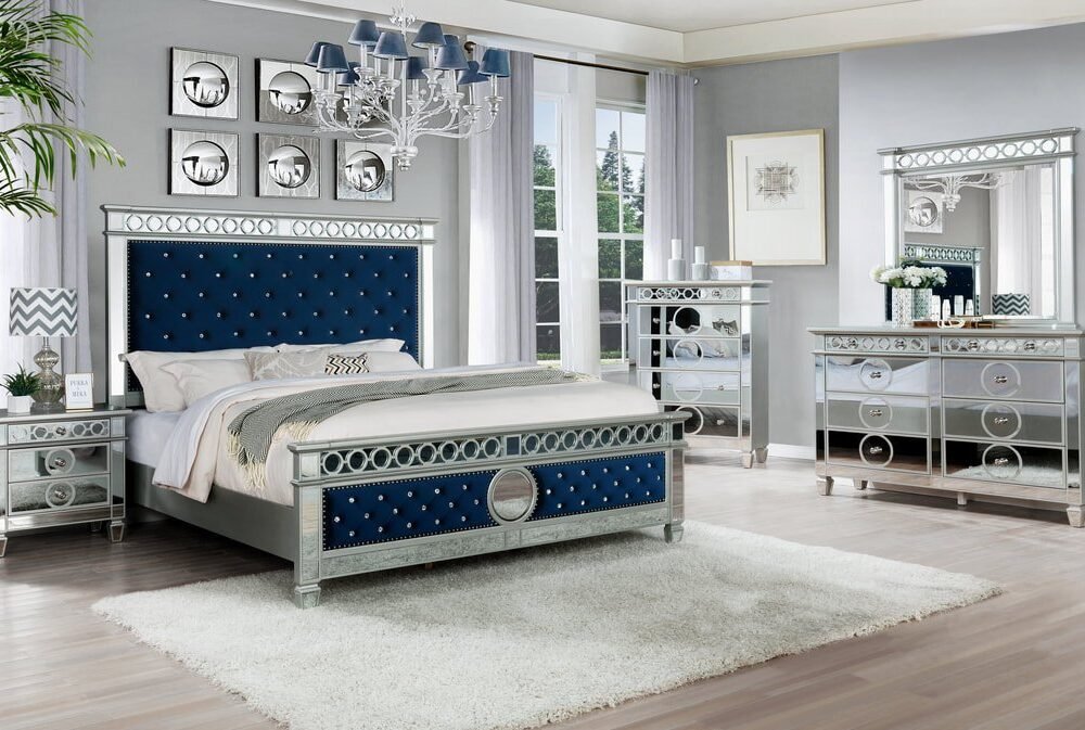 B5000 - 4pc or 5pc Bedroom Set - Queen, King