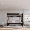 BB12 Twin/Twin Bunk Bed Black