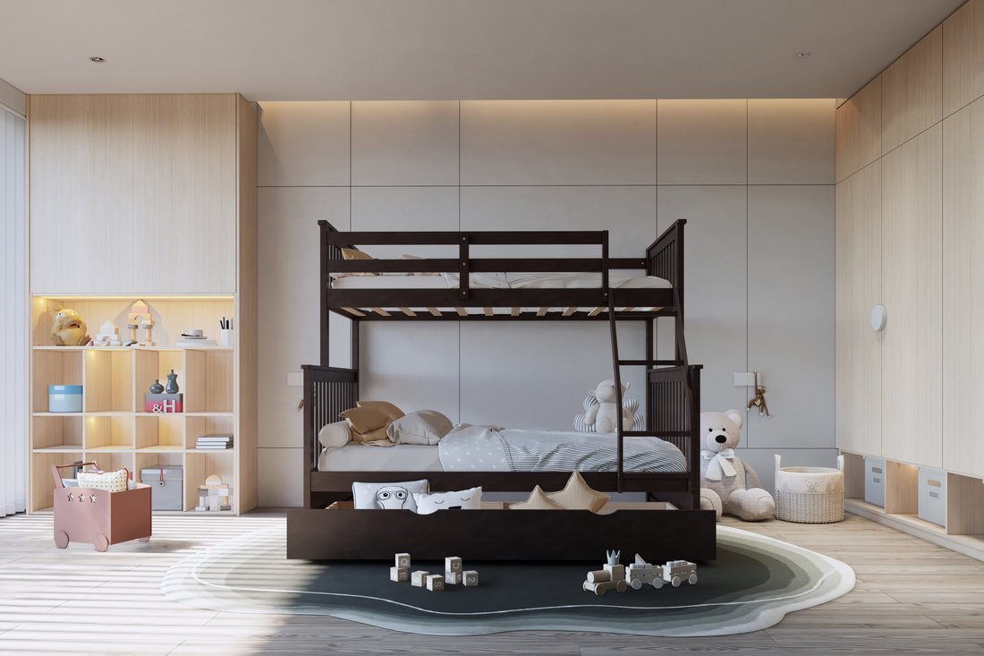 bb20_orig.jpeg BB20 Twin/Full Bunk Bed w/Twin Trundle Espresso