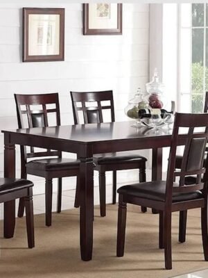 D1020 - Dining Table + 6 Chair Set