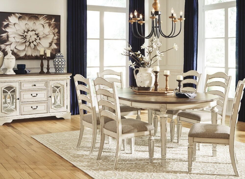 D743 - 7pc Dining Set