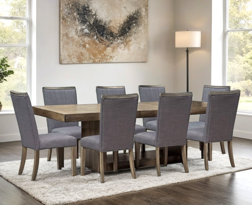 d901-final_orig.png D901 - Dining Table + 8 Chair Set