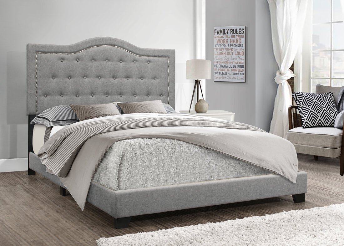 emma-bed-gray_orig.jpeg Emma Gray - Full, Queen , King