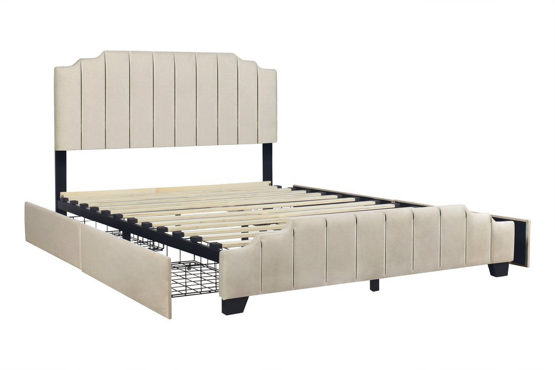 hh975-wood_orig.jpeg HH975 Platform Bed - Full, Queen, King