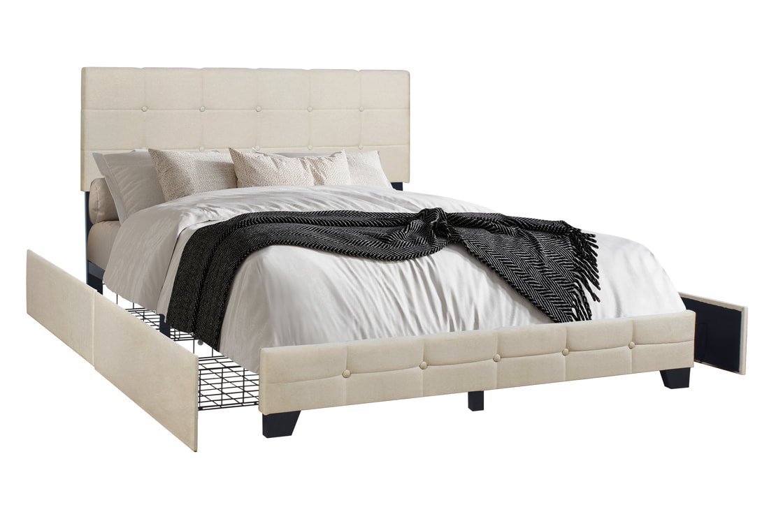 hh990-45-1_orig.jpeg HH995 Platform Bed - Full, Queen, King