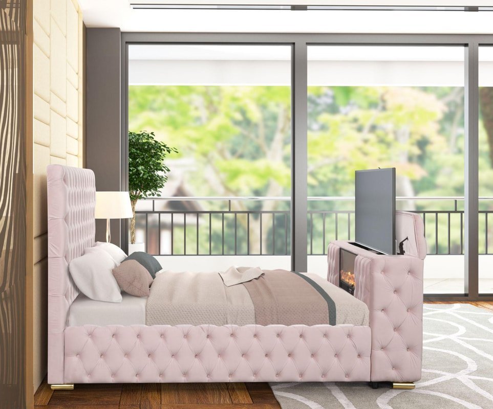 image000001-1_orig.jpeg Future Pink Platform Bed - Queen, King