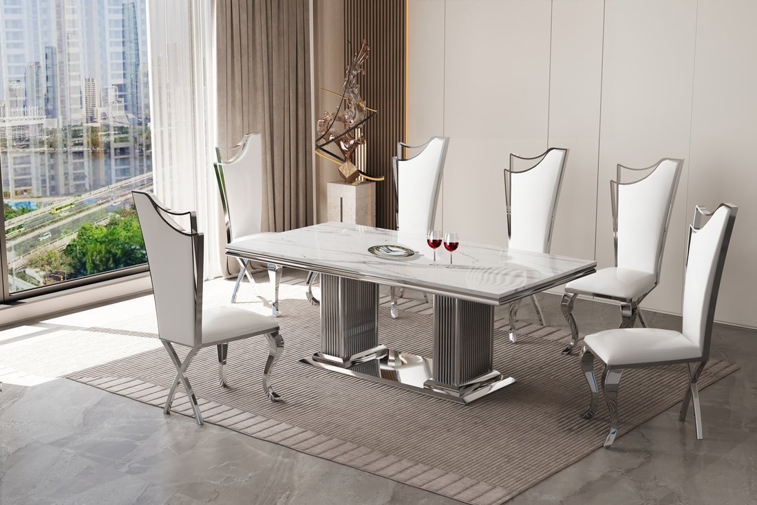 image1_orig.jpeg D6061 - Dining Table + 6 Chair Set